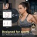 Wireless Earbuds, Bluetooth Headphones, Ear Buds with 80hr Playtime, LED Power Display, Noise Canceling, LED Power Display, IPX7 Waterproof Earphones for Gym/Workout/Sport